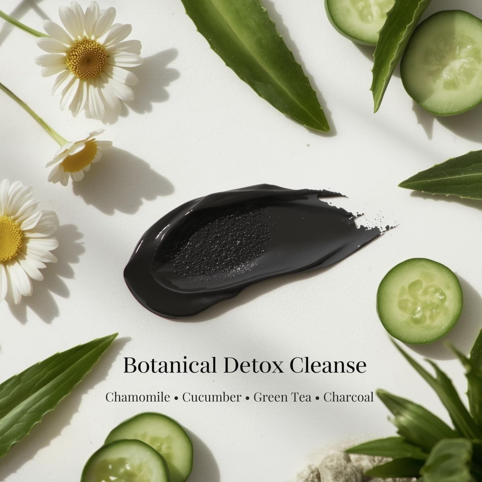 Detox Charcoal Facial Cleanser – Invigorating Prep with Caffeine