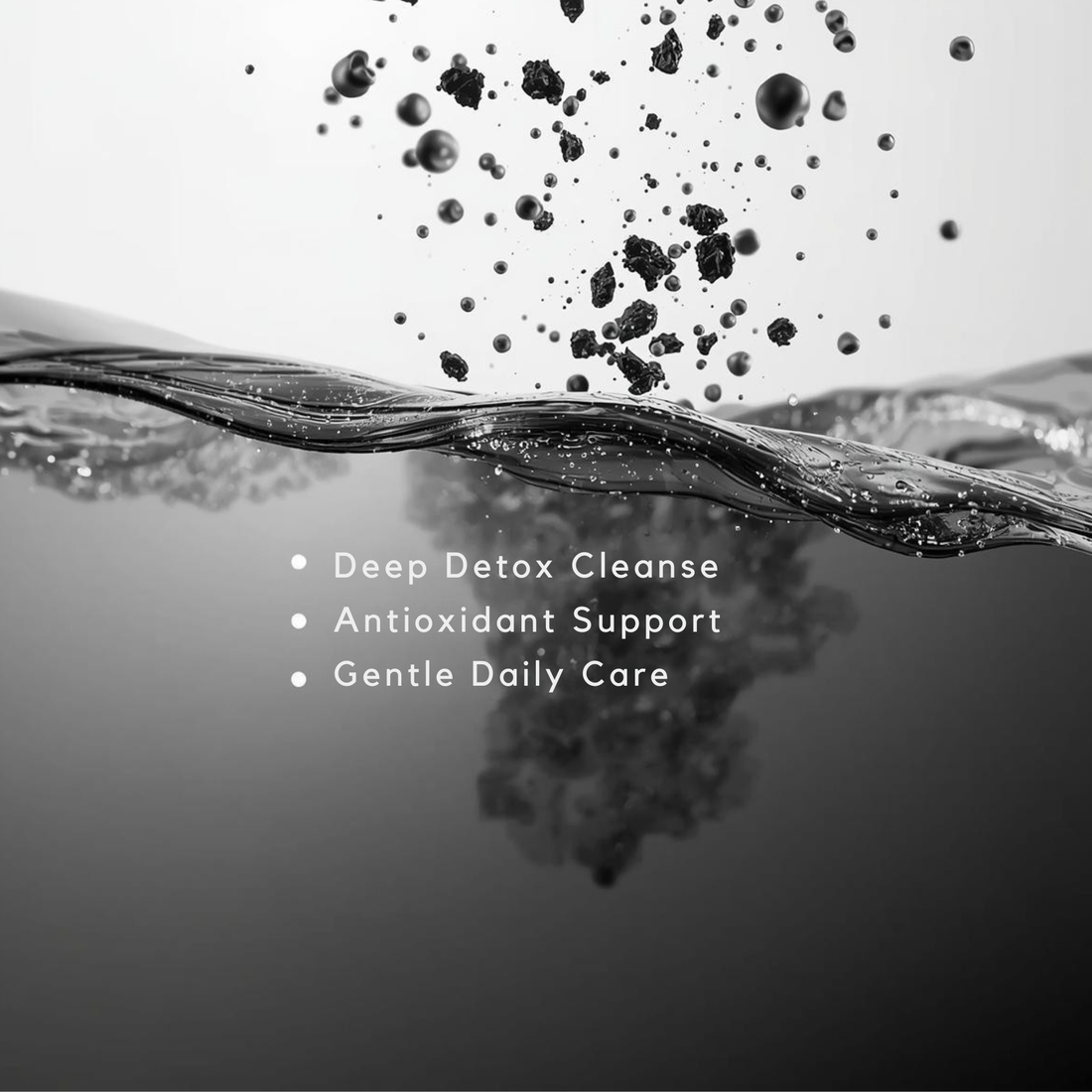 Detox Charcoal Facial Cleanser – Invigorating Prep with Caffeine