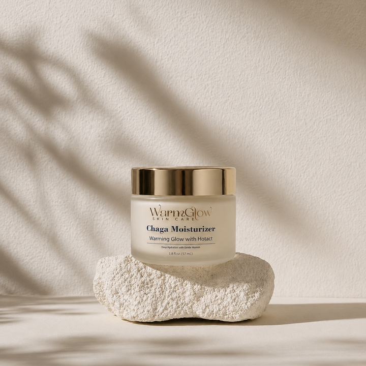 Chaga Moisturizer – Warming Glow with Hotact