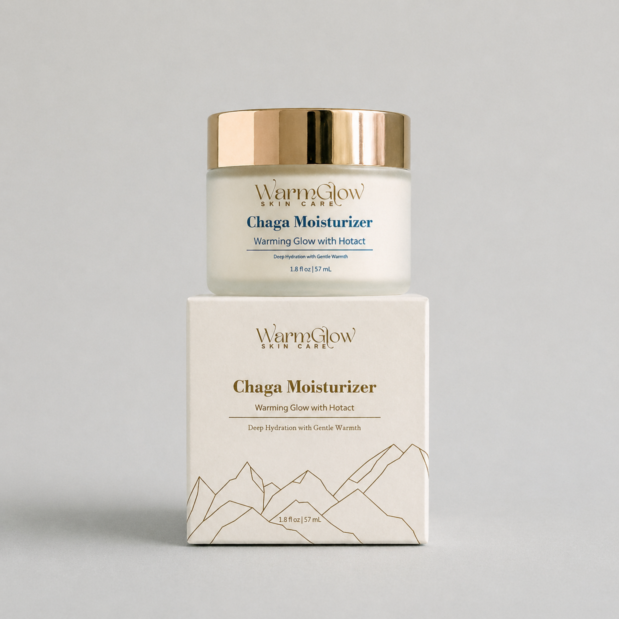 Chaga Moisturizer – Warming Glow with Hotact