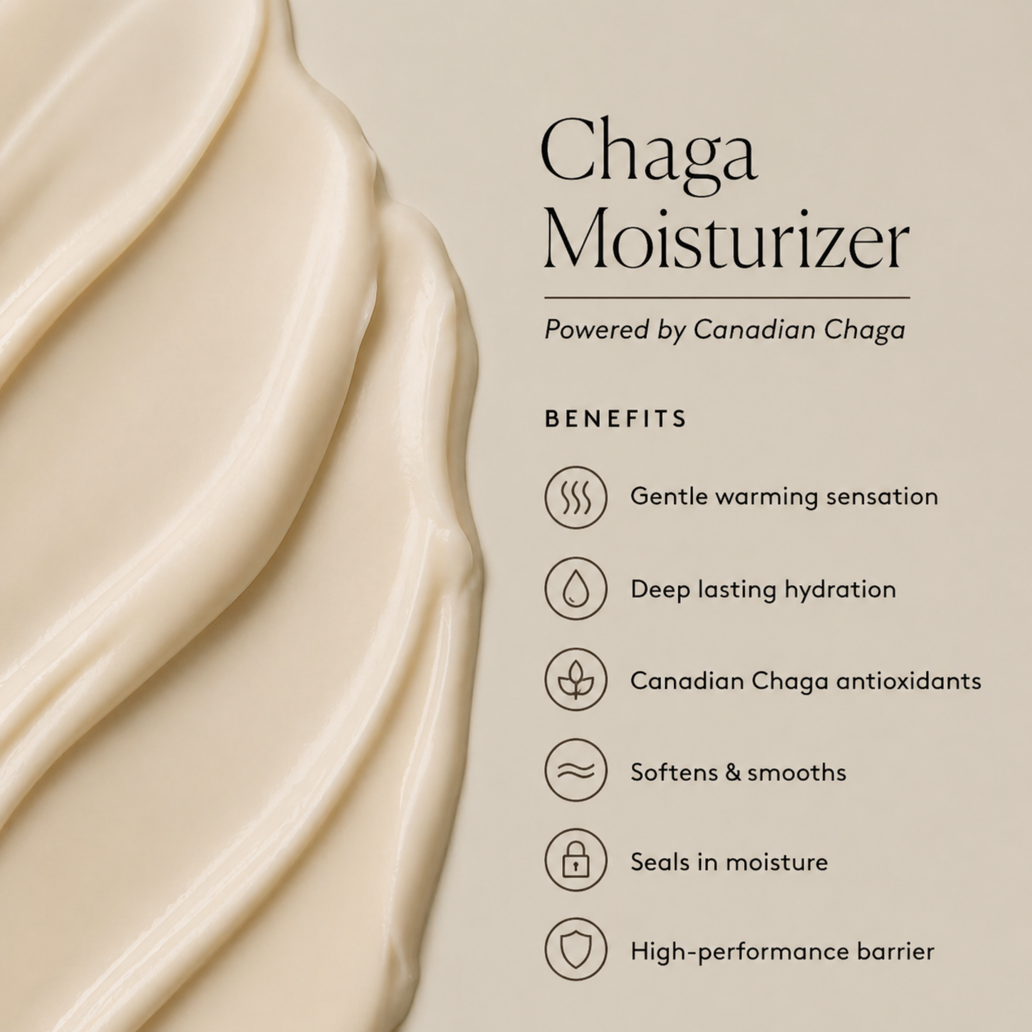 Chaga Moisturizer – Warming Glow with Hotact