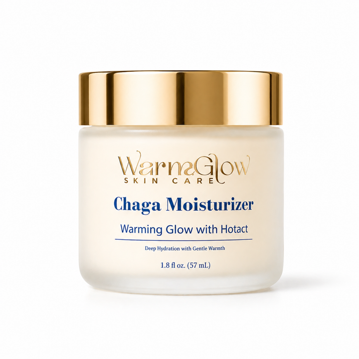 Chaga Moisturizer – Warming Glow with Hotact