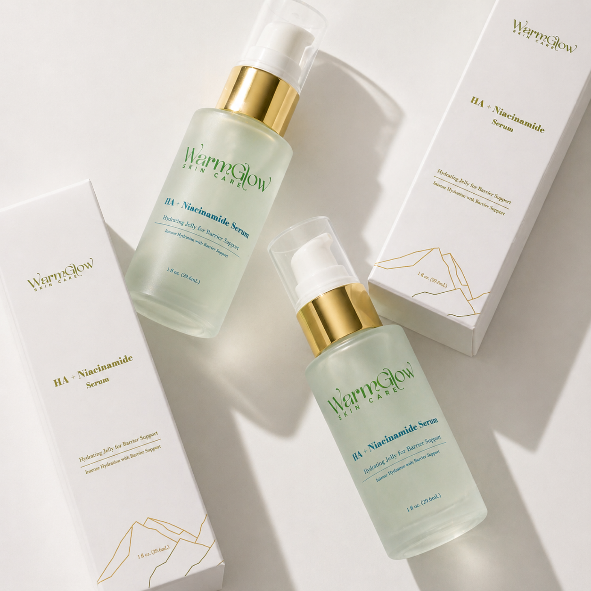 HA + Niacinamide Serum – Hydrating Jelly for Barrier Support