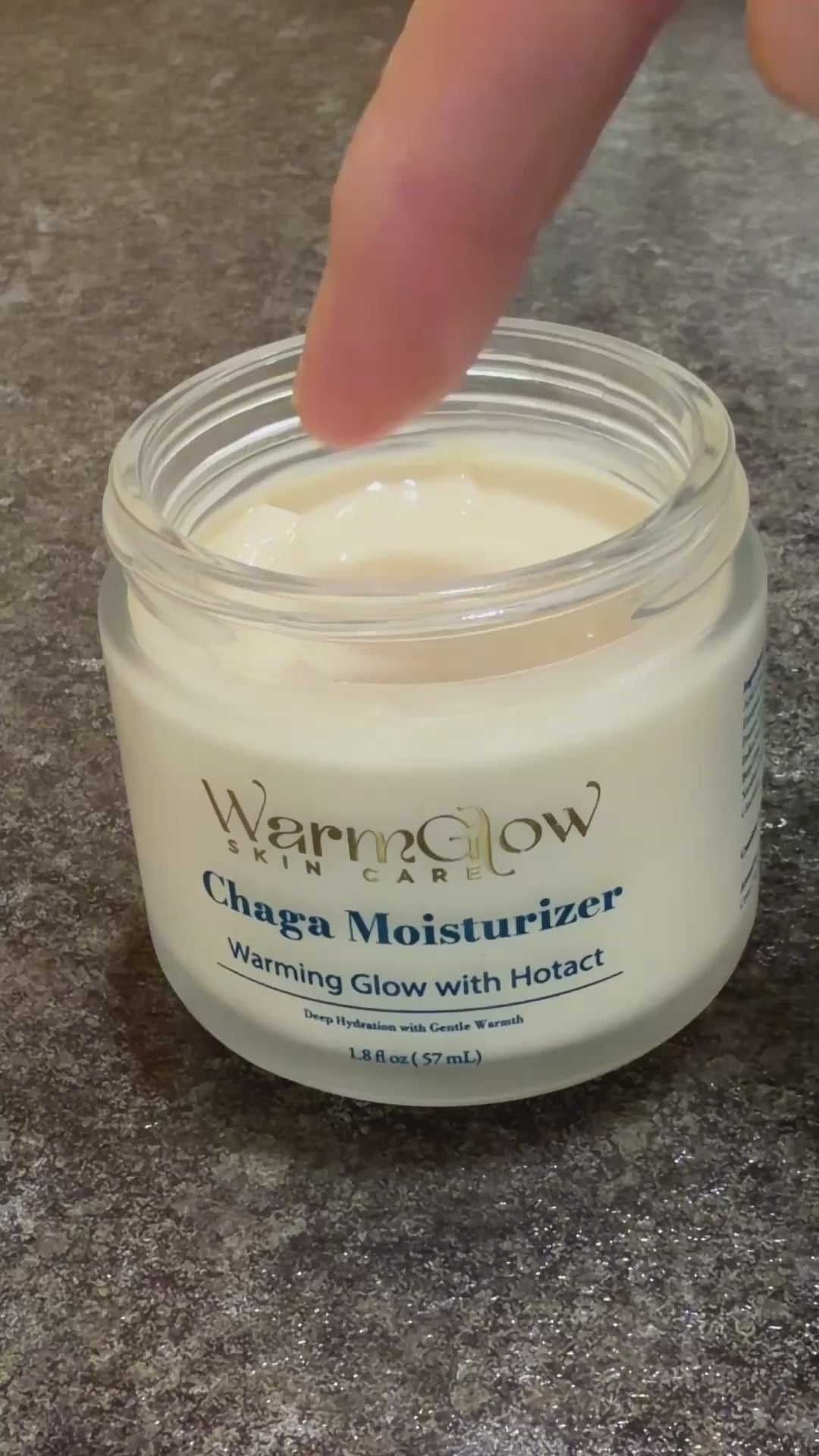 Chaga Moisturizer – Warming Glow with Hotact